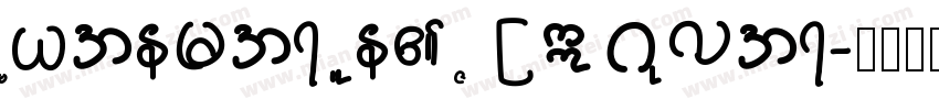 Myanmar Uni Z Regular字体转换